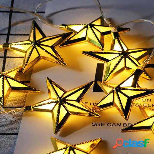 Ramadán Light Luz de cadena en forma de estrella Romantic