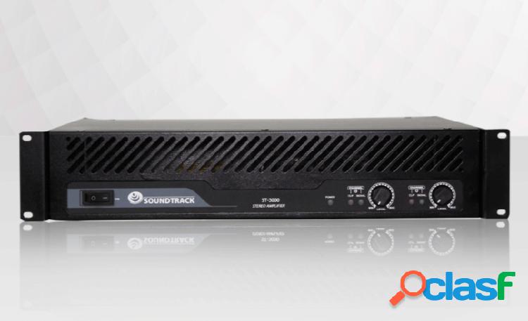 Soundtrack Amplificador ST-3000, 600W RMS, 6.3mm/RCA