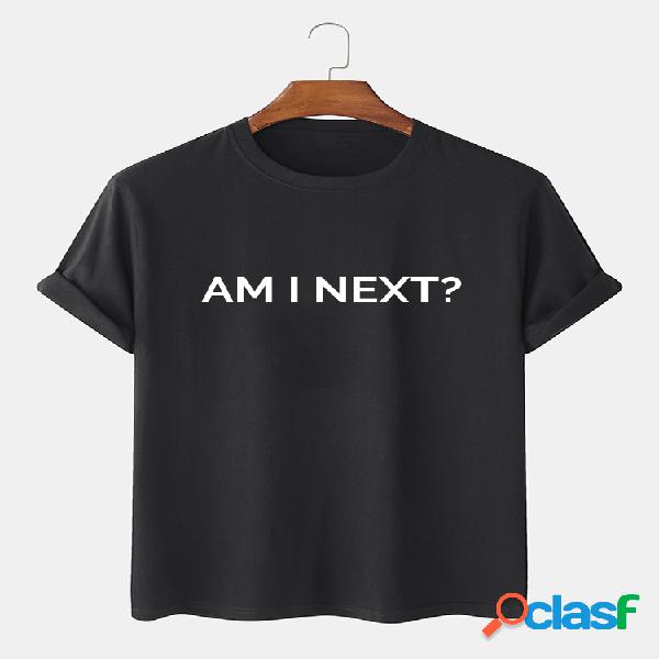 Soy el siguiente eslogan camisas Camisetas de manga corta