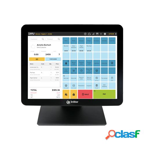 3nStar TCM005 Touchscreen 15", Widescreen, Negro