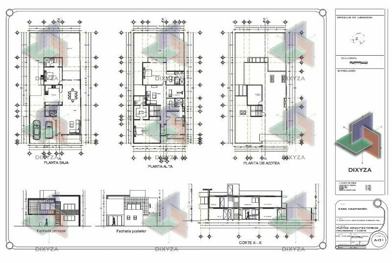 Elaboración de planos arquitectónicos en Puebla