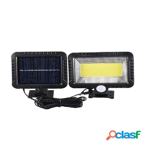 100LED Solar PIR Luz de pared de movimiento COB al aire