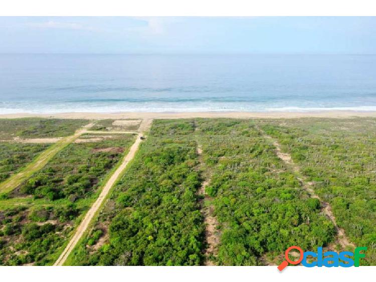 Playa Palmarito/1000 m² frente de playa/zona turística
