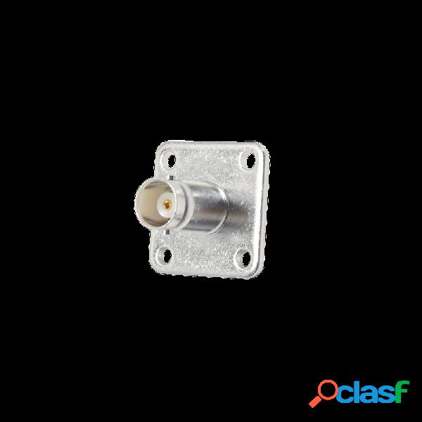 RF Industries Conector Coaxial BNC Hembra, con Montaje de 4