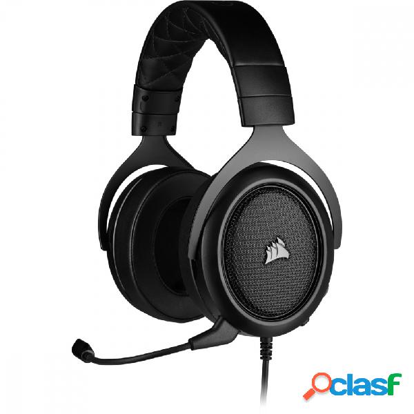 Corsair Audífonos Gamer HS50 PRO STEREO, Alámbrico, 1.8