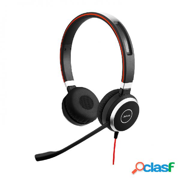 Jabra Audífonos con Micrófono Evolve 40 MS Stereo,