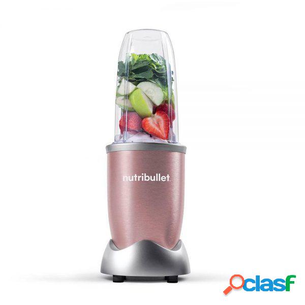 NutriBullet Licuadora de Vaso 103160, 600W, Oro Rosa