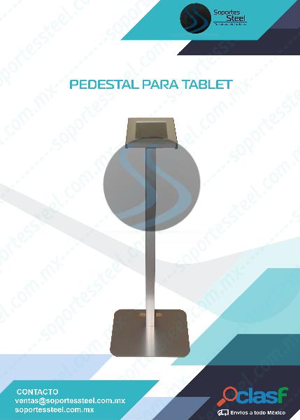 Pedestales de seguridad para tablet