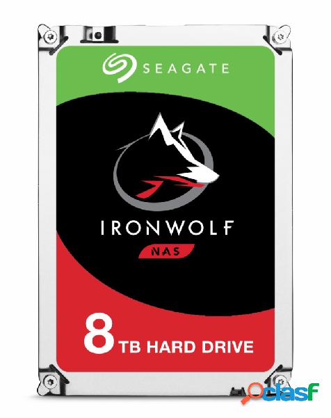 Disco Duro para NAS Seagate IronWolf 3.5'', 8TB, SATA III, 6