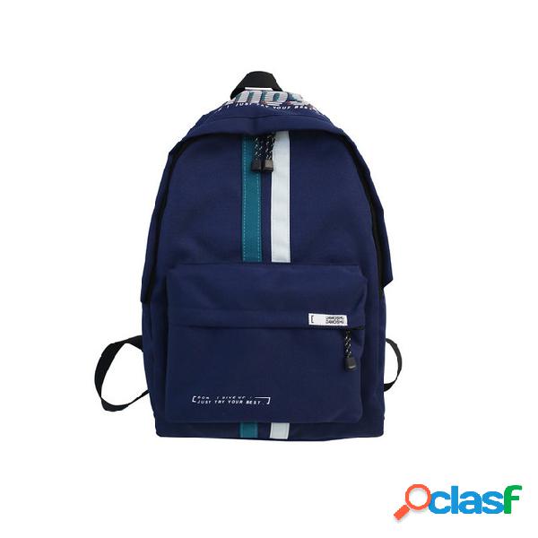 Mochila impermeable de tela Oxford Bolso bandolera para