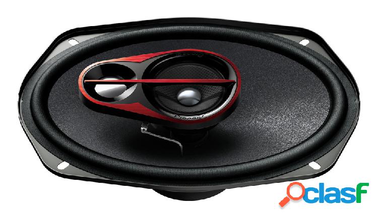 Pioneer Bocina para Auto TS-R6951S, 400W, 3 Vías, 92dB, 6''