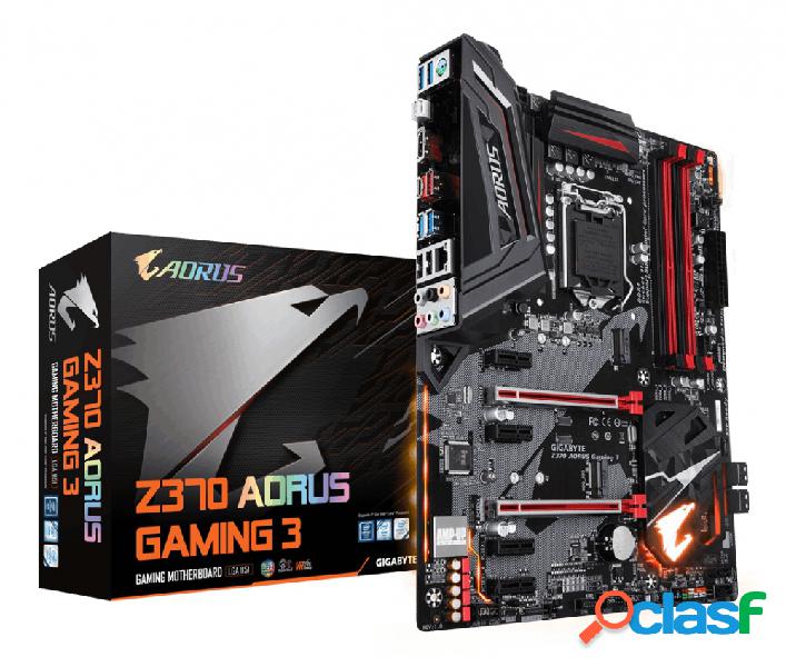 Tarjeta Madre AORUS ATX Z370 AORUS Gaming 3, S-1151, Intel