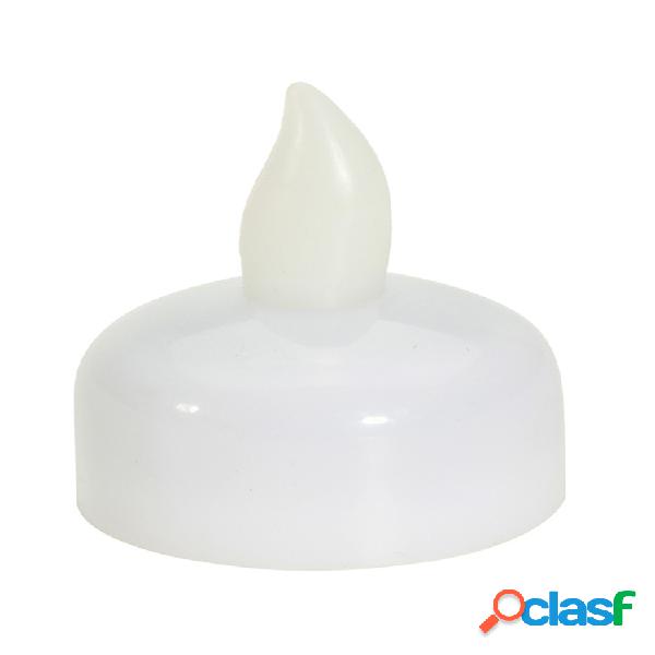 12 piezas de luz led flotante Impermeable velas sin llama