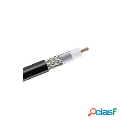 Andrew Cable Coaxial, 10 Metros, Negro, Bulk