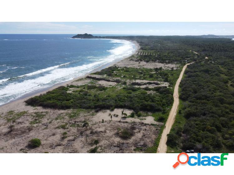 Chacahua/ 4,800 m2 / Frente de Playa