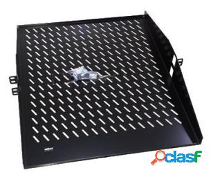 Nexxt Solutions Bandeja Ventilada Doble, 2U, Negro