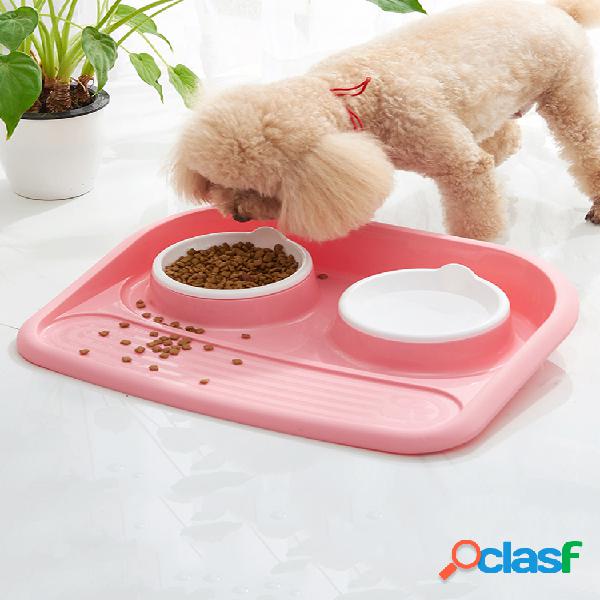 Suministros para mascotas Cuenco de comida Engrosamiento
