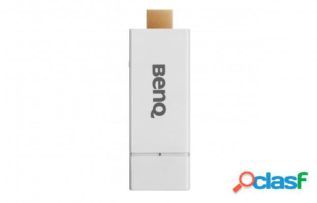 BenQ Adaptador HDMI Dongle Qcast, Inalámbrico, WLAN, Blanco