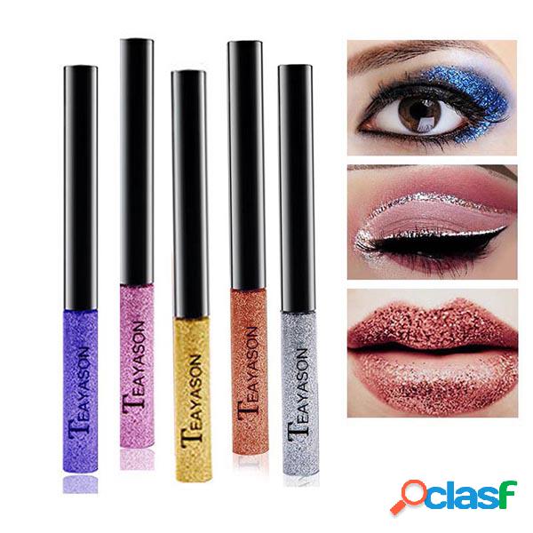 Gold Glitter Liquid Eyeliner Colorful Shimmer Eyeliner