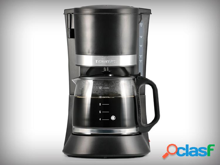 Taurus Cafetera Coffee max 12, 12 Tazas, 1.2 Litros, Negro