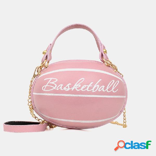 Bolso Crossbody Mujer Baloncesto Fútbol Cadenas Bolsa