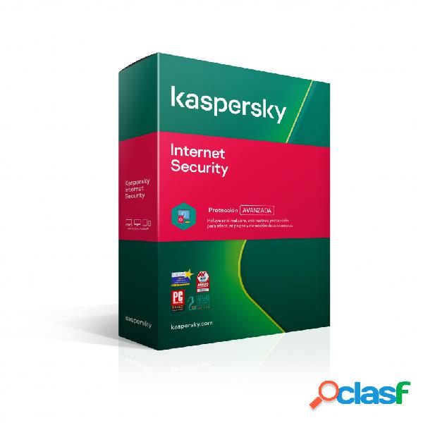 Kaspersky Anti-Virus, 10 Usuarios, 1 Año,