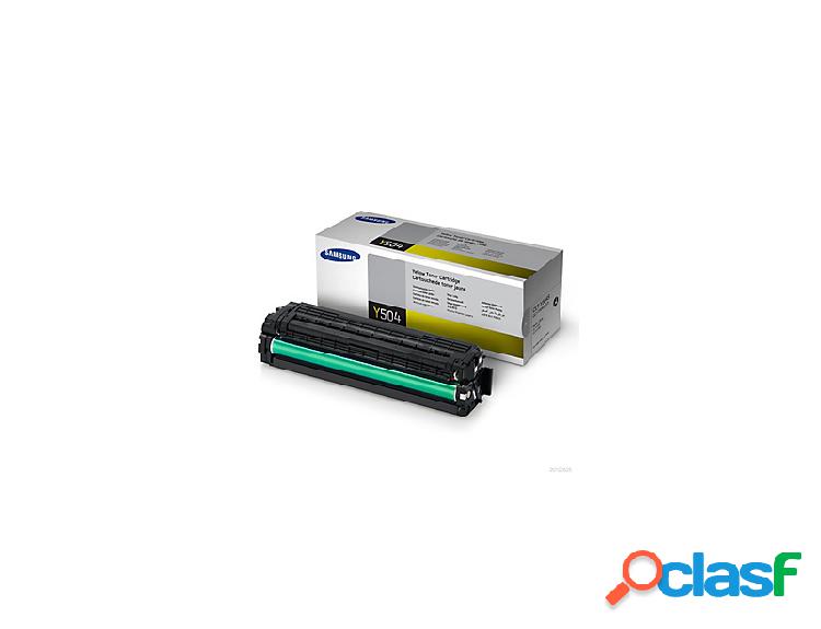 Tóner Samsung CLT-Y504S Amarillo, 1800 Páginas