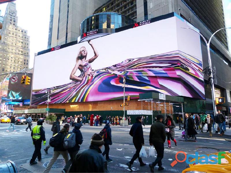pantallas led gigantes para publicidad exterior