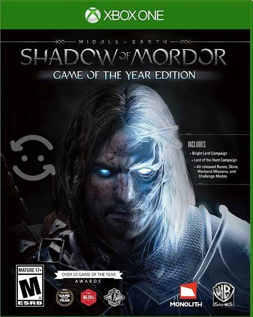 SHADOW OF MORDOR GAME OF THE YEAR EDITION