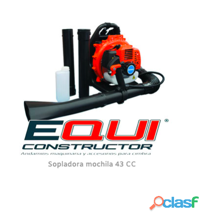 Equiconstructor ofrece, Sopladora 43 CC