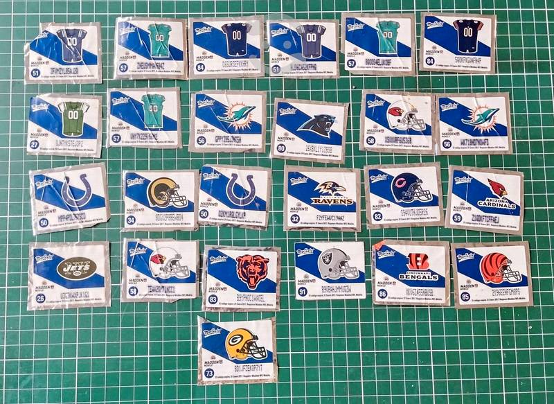 Stickers Marinela de la NFL
