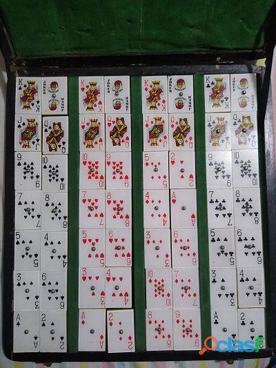 Juego de Mesa Rummy Mahjong Bancomer Vintage