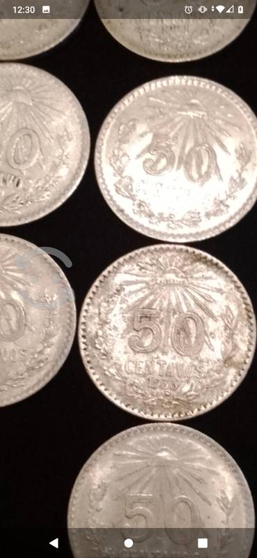 monedas de plata