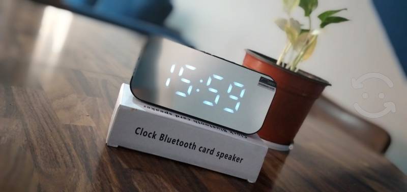 Reloj Alarma Bluetooth Nuevo