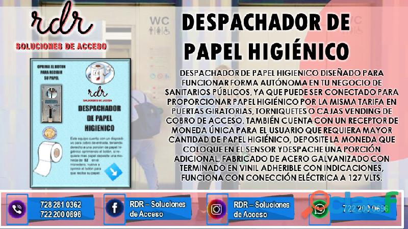 DESPACHADOR DE PAPEL HIGIENICO – RDR