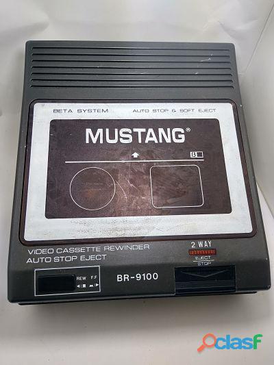 Rebobinadora de video Betamax Mustang BR 9100