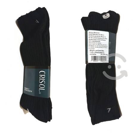 Pack 3Pares Calcetines Crisol 24-28Cms Ngo Nuevos