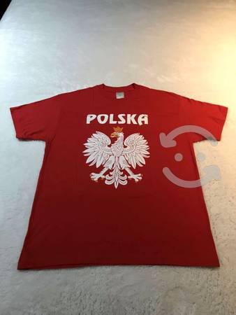 Playera estampado Polska