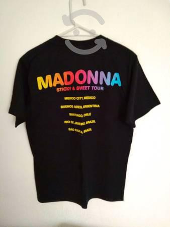 Playeras Madonna Tour MDNA y Sticky \u0026 Sweet
