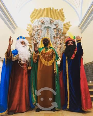 Reyes magos en Puebla