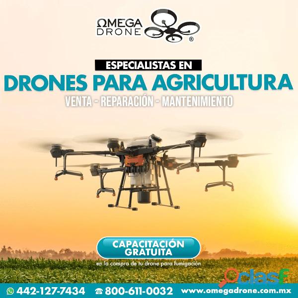Drones agrícolas México