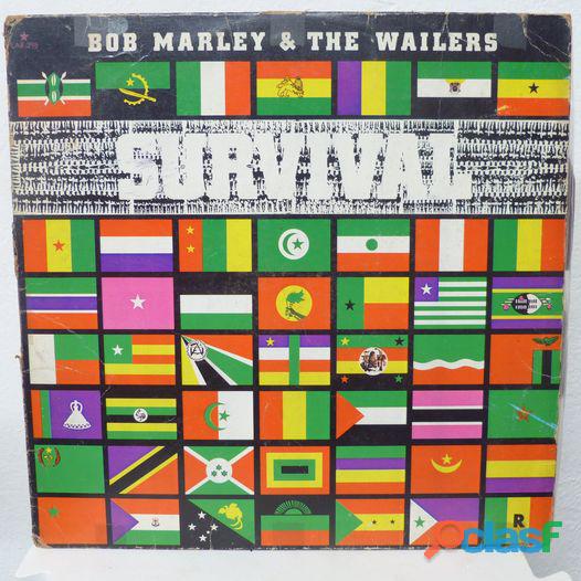 BOB MARLEY & THE WAILERS, SURVIVAL. 1980 vinyl LP , LAE 298