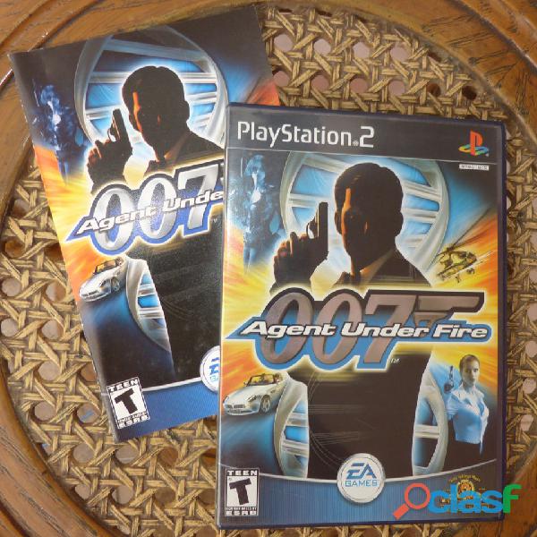 007 "Agent Under Fire", original, PS2. PLAYSTATION 2, GAME,