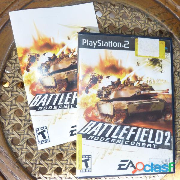 BATTLEFIELD 2 "Modern combat", original, PS2. PLAYSTATION 2,