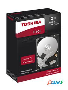 Disco Duro Interno Toshiba P300 3.5 2TB, SATA III, 7200RPM,