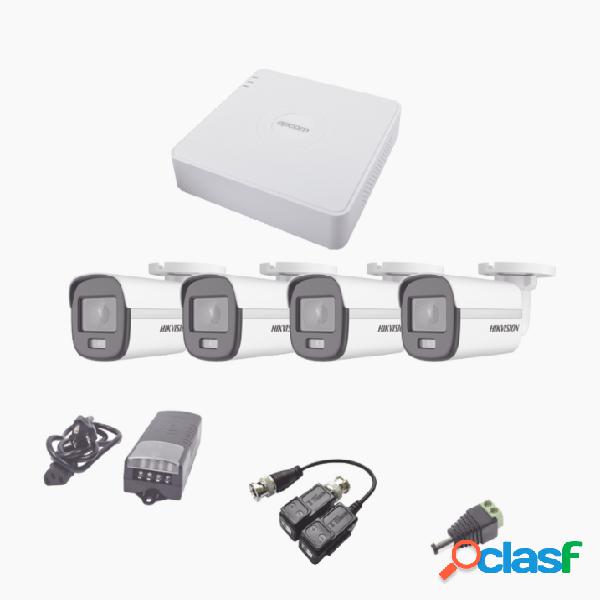 Epcom Kit de Vigilancia KESTXLT4BC de 4 Cámaras CCTV Bullet