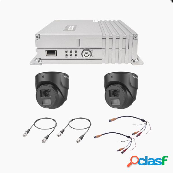 Epcom Kit de Vigilancia XMR400HKIT/A de 2 Cámaras CCTV Domo