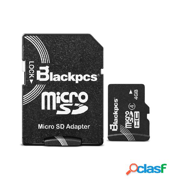 Memoria Flash Blackpcs MM4101, 4GB MicroSDHC Clase 4, con