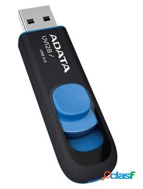 Memoria USB Adata DashDrive UV128, 32GB, USB 3.0, Lectura