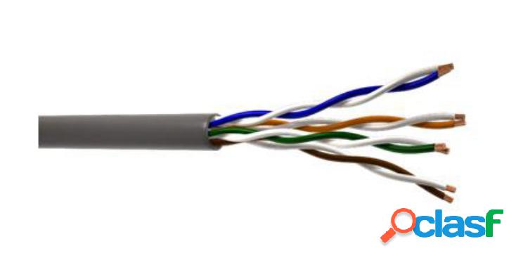 Viakon Cable UTP Cat5e, 10 Metros, Gris - Sin Conectores